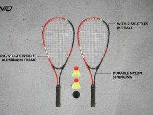 Speedbadminton set AVENTO 46BL Red/Grey
