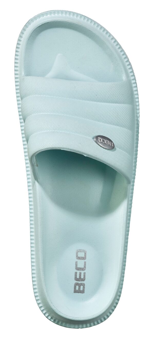 Slippers for ladies BECO 90606 888 size 38 petrol/aqua - Image 3
