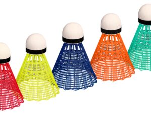 Badminton shuttles AVENTO 46SA 5pcs Multicolour