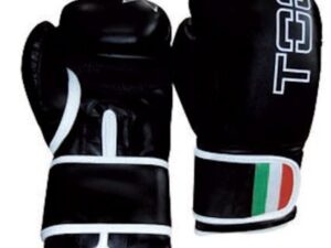 Boxing gloves TOORX LEOPARD BOT-001 8oz black eco leather