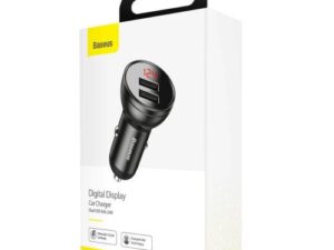 Baseus Digital Display Car Charger USB-A / 24W