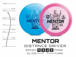 Discgolf DISCMANIA Distance Driver MENTOR Active Premium Blue 11/5/-2/2
