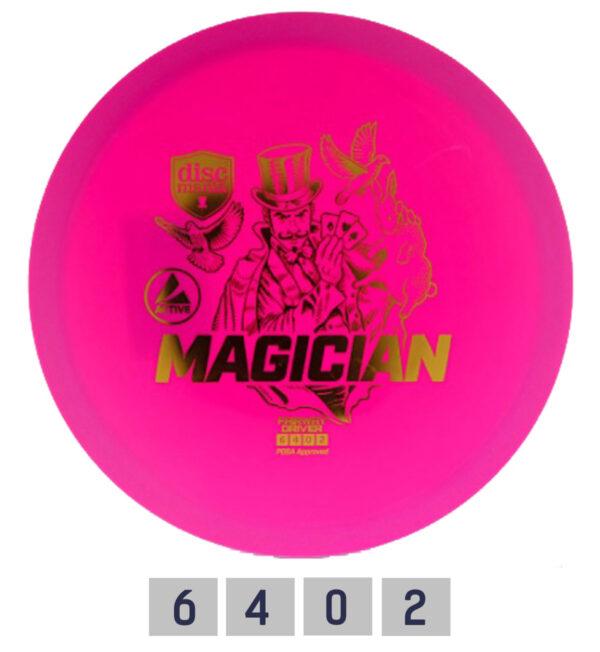 Discgolf DISCMANIA Fairway Driver MAGICIAN Active Pink 6/4/0/2 - Image 2