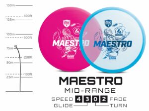 Discgolf DISCMANIA Midrange Driver MAESTRO Active Pink 4/3/0/2