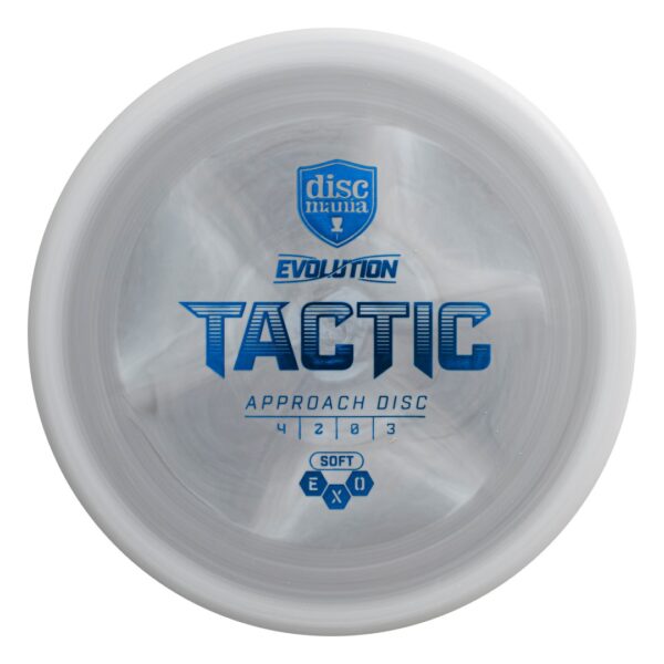 Discgolf DISCMANIA Midrange driver SOFT EXO TACTIC Evolution Grey 4/2/0/3 - Image 3