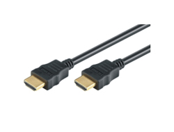 1.5M HDMI CABLE 4K30HZ BLACK/3D DEEP COLOR BLACK HI-SPEED