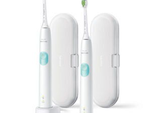 Philips Sonicare ProtectiveClean 4300 electric toothbrush HX6807/35, 1 cleaning mode, 1 x BrushSync feature, Built-in pressure sensor, Travel case
