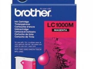 Brother LC1000M - magenta - original - ink cartridge