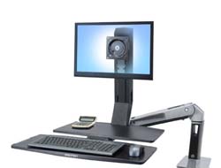 WORKFIT-A II LD 5IN/LIFT ENGINE AND WORKSURFACE