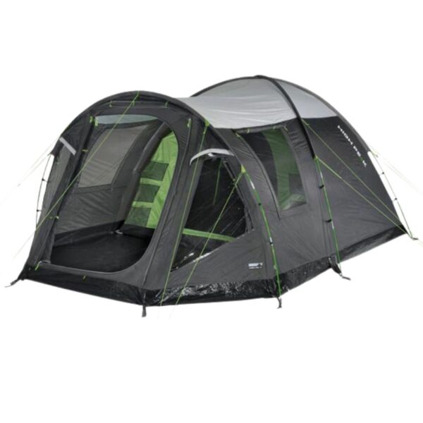 High Peak Santiago 5.0 Green, Grey Vis-a-vis tent