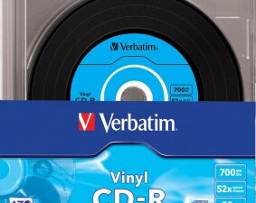 Matricas CD-R AZO Verbatim 700MB Vinyl 1x-52x, 10 Pack Slim