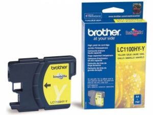 Brother LC1100HYY - High Yield - yellow - original - ink cartridge