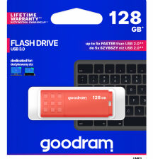 Goodram UME3-1280O0R11 USB flash drive 128 GB USB Type-A 3.2 Gen 1 (3.1 Gen 1) Orange