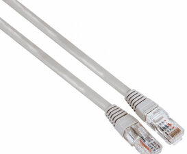 Network Cable HAMA CAT 5e, UTP, RJ-45 - RJ-45, 1.5 m, Standard, Grey