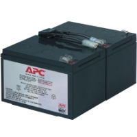 APC Replacement Battery Cartridge #6 - Baterie UPS - 1 x baterie - olovo-kyselina - �ern� - pro P/N: SMC1500IC, SMT1000I-AR, SMT1000IC, SUA1000ICH-45, SUA1000I-IN, SUA1000J3W, SUA1500J3W