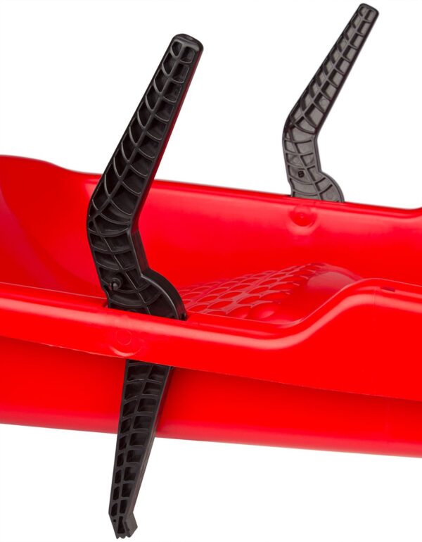 Sledge plastic RESTART Twister 0298 80x39 cm Yellow - Image 2