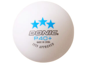 Table tennis ball DONIC P40+ 3star ITTF 120pcs White
