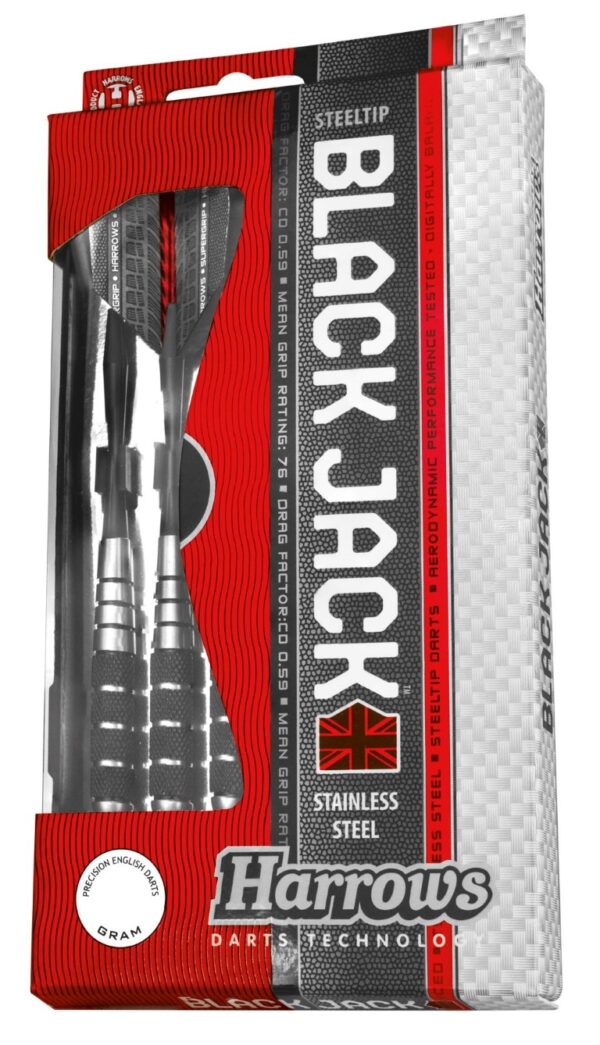 Steeltip darts HARROWS BLACK JACK 3x20gK