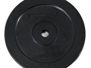 Toorx Rubber coated weight plate 5 kg, D25mm