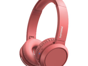 Akcija! PHILIPS austiņas On-Ear ar Bluetooth, sarkanas