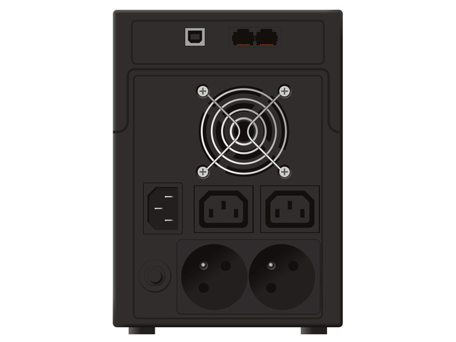 UPS UNINTERRUPTIBLE POWER SUPPLY PowerWalker VI 1200 SH FR - Image 2