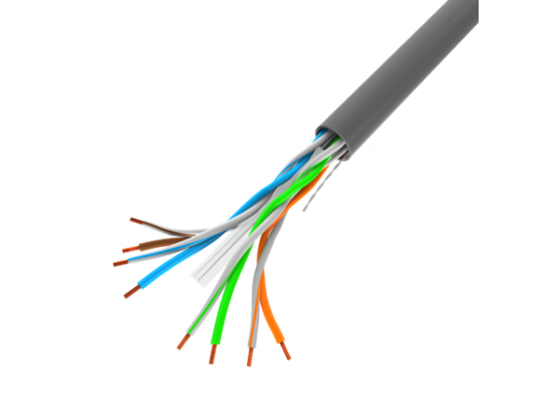 Kabel UTP Kat.6 CU 305 m drut szary - Image 2