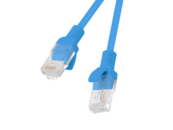 Lanberg PCU5-20CC-0025-B networking cable Blue 0.25 m Cat5e U/UTP (UTP)