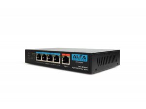Alfa Network Alfa 4-Port Gigabit PoE Switch 60W APS-104G-EX