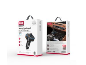 XO FM transmitter + charger BCC08 BT MP3, black