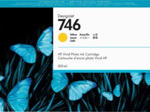 HP 746 300-ml Yellow DesignJet Ink Cartridge
