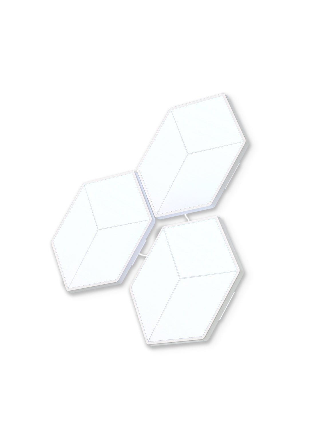 Govee B6066 Hexa Pro RGBIC LED Smart Panel Bluetooth / Wi-Fi / 10pcs - Image 4
