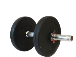 Surenkamas Cementinis Hantelis Tomaz Sport Start 7,5 kg Plieno Grifas