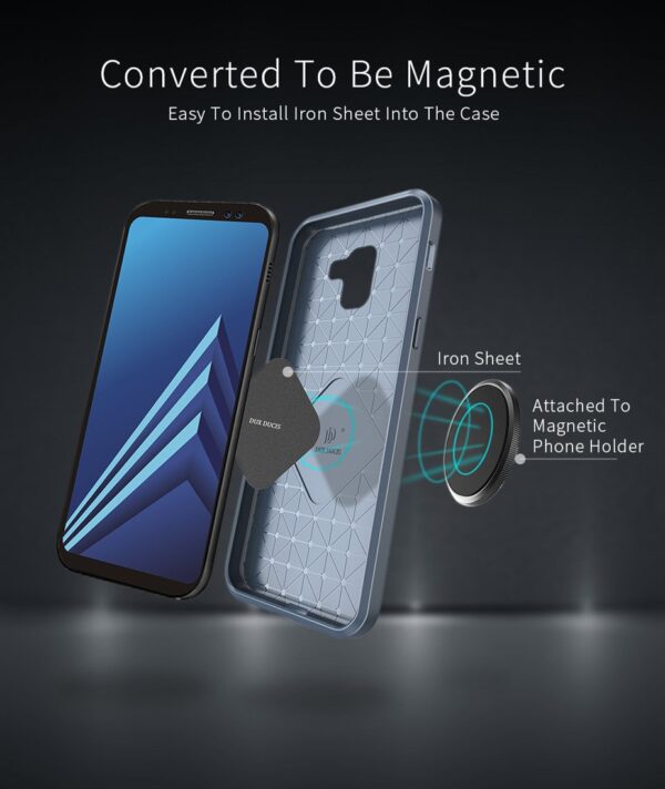 Dux Ducis Mojo Case Premium High Quality and Protect Silicone Case For Samsung J400 Galaxy J4 (2018) Blue - Image 5