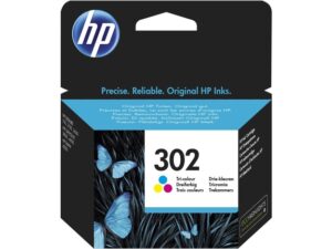 HP 302 ink cartridge, tricolor