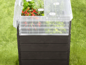 Cold frame attachment for ERGO QUADRO M raised bed