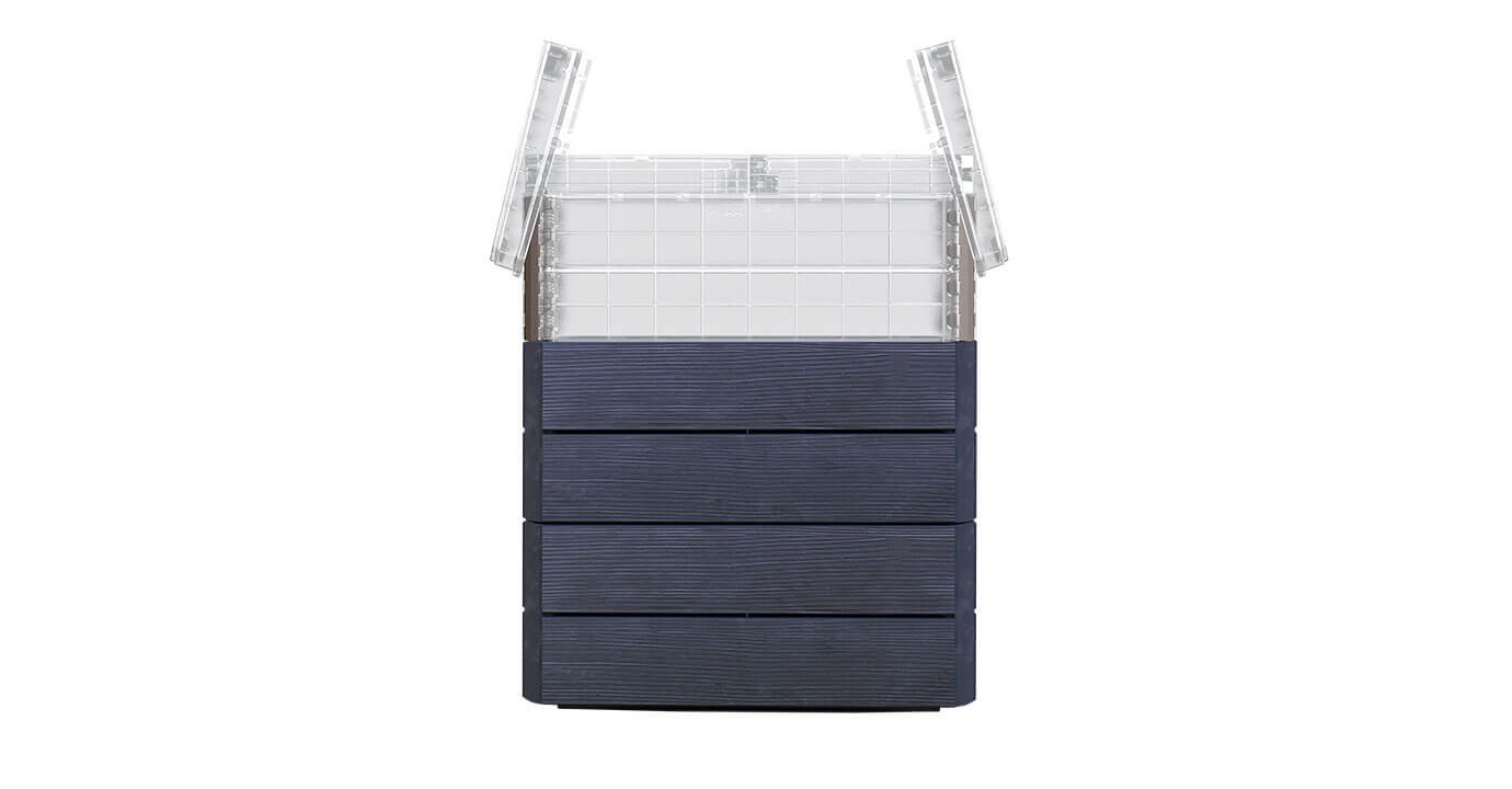 Cold frame attachment for ERGO QUADRO M raised bed - Image 2