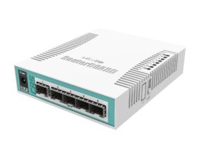 Mikrotik CRS106-1C-5S network switch Gigabit Ethernet (10/100/1000) Power over Ethernet (PoE) White