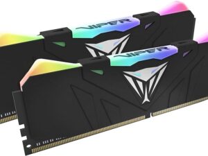 Patriot Viper Steel/DDR4/16GB/3200MHz/CL16/2x8GB/RGB/Black
