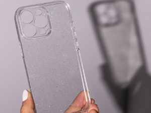 Mocco Shine Silicon Back Case for Apple iPhone 15
