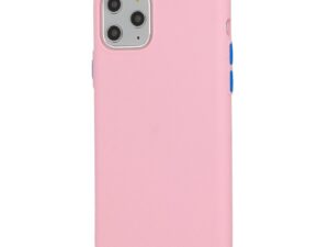 Mocco Soft Cream Silicone Back Case for Samsung Galaxy A42 5G Light Pink