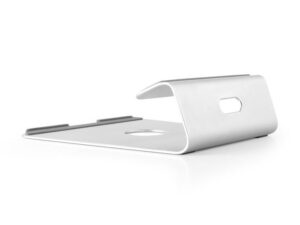 Neomounts NSLS025 - Stojan - pro notebook (po��ta�) - le�t�n� hlin�k - st��brn� - velikost obrazovky: 10"-17" - na st�l