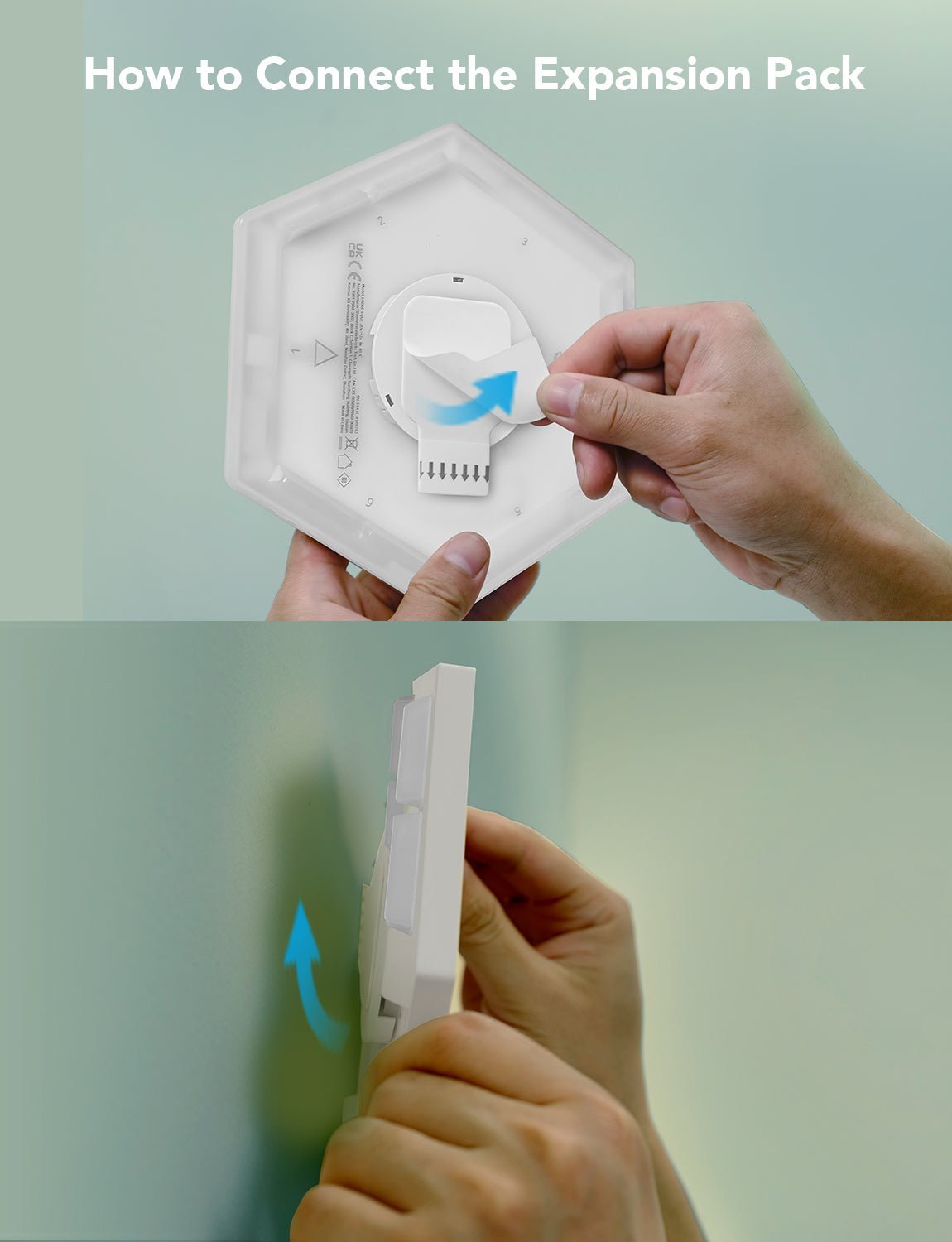 Govee B6066 Hexa Pro RGBIC LED Smart Panel Bluetooth / Wi-Fi / 10pcs - Image 5