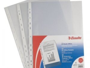 Sleeves Esselte, A3, 75 microns, matt, horizontal, pack of 50 pcs.