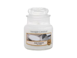 Yankee Candle Classic Small Jar Candles Scented Candle Baby Powder 104 g
