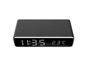 Gembird DAC-WPC-01 alarm clock Digital alarm clock Black