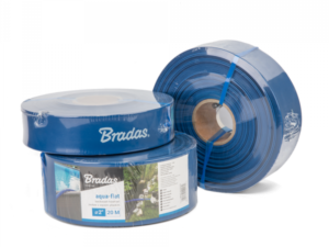 Flat hose AQUA - FLAT PE / EVA in set with hose clamp W.P.1 - 1 "- 30m