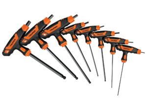 Hex key set with T-handle 2-10mm Truper®