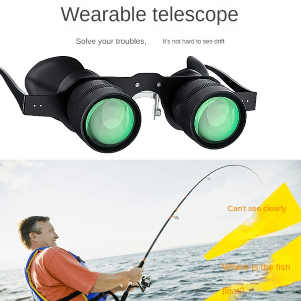 Teleskopiniai Akiniai - Žiūronai Imaisen 2,8x28, Su Pilku Filtru - Image 6