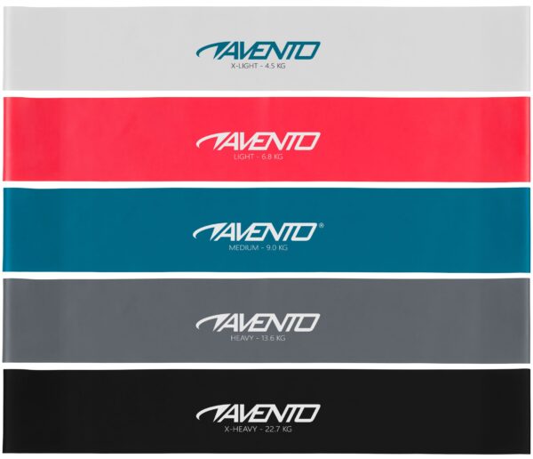 Latex mini band set AVENTO 42SA 5pcs. - Image 2