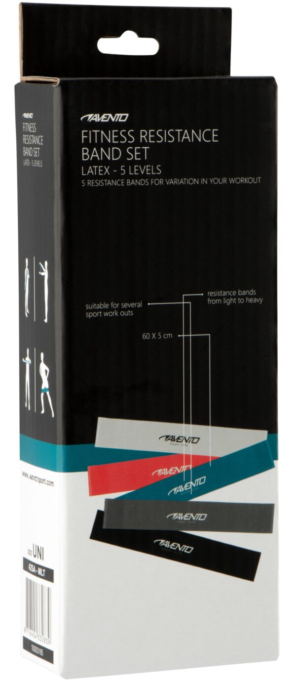 Latex mini band set AVENTO 42SA 5pcs. - Image 4